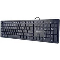 Клавиатура тонкая, мультимедийная Gembird KB-MCH-03-RU черный