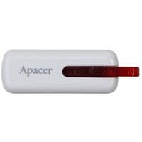 USB флеш накопичувач 64GB AH326 White RP USB2.0 Apacer (AP64GAH326W-1)