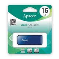 USB флеш накопичувач Apacer 16GB AH334 blue USB 2.0 (AP16GAH334U-1)