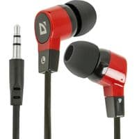 Наушники Defender Basic 619 Black-Red
