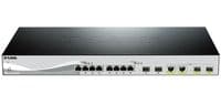 Коммутатор D-Link DXS-1210-12TC 8x10GBaseT, 2xSFP+, 2x10GBaseT/SFP+, L3