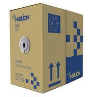 Кабель мережевий Merlion UTP 305м КВП (4*2*0,50) 4Р 24AWG [CCA] (03489)