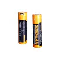 Аккумулятор Fenix 18650 2600 mAh micro usb зарядка (ARB-L18-2600U)