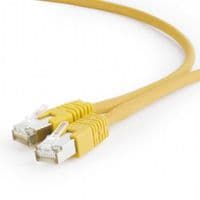 Патч-корд PP6A-LSZHCU-Y-5M, S/FTP, литой, 50u "штекер с защелкой, 5.0 м, жёлтый
