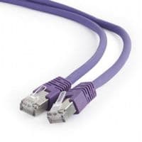 Патч-корд PP6A-LSZHCU-V-3M, S/FTP, литой, 50u "штекер с защелкой, 3,0 м, пурпурный
