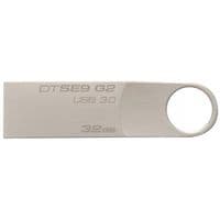 USB флеш накопичувач Kingston 32GB DataTraveler SE9 G2 Metal Silver USB 3.0 (DTSE9G2/32GB)