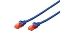 Патч-корд DIGITUS CCA CAT 6 UTP, 2м, AWG 26/7, PVC, синий