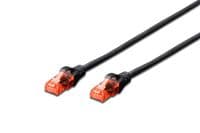 Патч-корд DIGITUS CCA CAT 6 UTP, 5м, AWG 26/7, PVC, черный