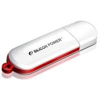 USB флеш накопичувач Silicon Power 8Gb LuxMini 320 (SP008GBUF2320V1W)