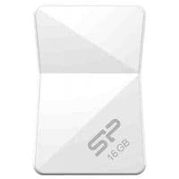 USB флеш накопичувач Silicon Power 16Gb Touch T08 White USB 2.0 (SP016GBUF2T08V1W)
