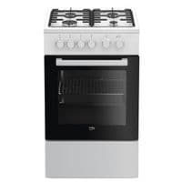 Плита комбінована Beko FSS52020DW - 50х60 см/газ-контр/емал. реш./60л/4 прогр./білий