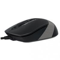 Мышь проводная A4tech Fstyler, USB, 1600dpi, (Black + Grey)