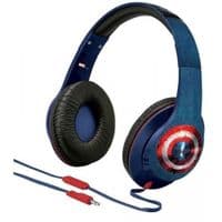 Наушники eKids/iHome MARVEL, Avengers Civil War, Captain America, Mic