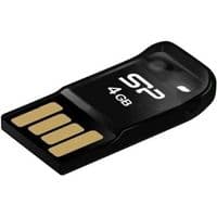 USB флеш накопичувач Silicon Power 4Gb Touch T02 Black (SP004GBUF2T02V1K)