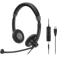 Наушники SENNHEISER SC 75 USB MS Black