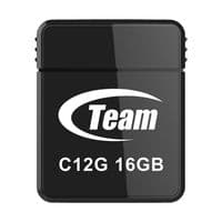 USB флеш накопичувач Team 16GB C12G Black USB 2.0 (TC12G16GB01)