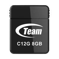 USB флеш накопичувач Team 8GB C12G Black USB 2.0 (TC12G8GB01)