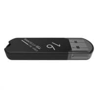 Флeш пам'ять 16 GB USB 2.0 пластик чорний TC18216GB01