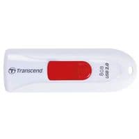 USB флеш накопитель Transcend 8Gb JetFlash 590 White USB 2.0 (TS8GJF590W)