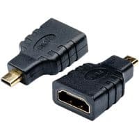 Кабель мультимедийный HDMI F to HDMI D (micro) M Atcom (16090)