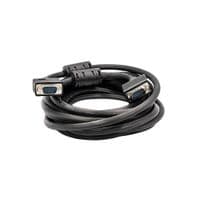 Кабель PowerPlant (CA911059) VGA-VGA, 5м, Double ferrites, черный
