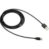 Кабель Canyon USB - USB Type-C 1.8м, Black (CNE-USBC2B)