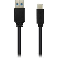 Кабель Canyon USB - USB Type-C 1м, Black (CNE-USBC4B)