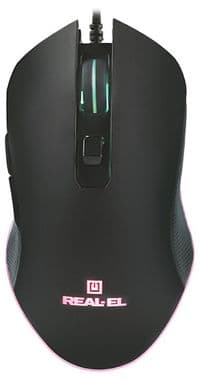 Мышь REAL-EL RM-550 Black USB