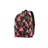 Рюкзак для ноутбука 2E TeensPack Triangles, black (2E-BPT6114BK)