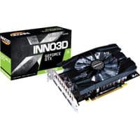 Відеокарта NVIDIA GTX 1660 Super GPU: 1785MHz MEM: 6G GDDR6 14.0Gbps 3xDP+HDMI Inno3D GTX 1660SUPER Compact