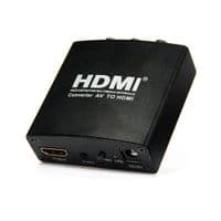 Конвертер PowerPlant (CA911479) HDCAV01 AV (3xRCA) - HDMI, чорний