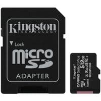Карта памяти Kingston 512GB microSDXC C10 UHS-I U3