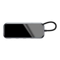 Адаптер Baseus multi-functional  Type-C to 4xUSB 2.0, Deep gray