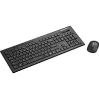 Комплект: клавиатура и мышь CANYON Multimedia 2.4GHZ CNS-HSETW4-RU (black)