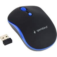 Мишка GEMBIRD MUSW-4B-03-B Black+Blue (MUSW-4B-03-B)