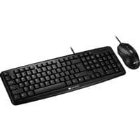 Клавиатура и мышь CANYON CNE-CSET1-RU black