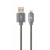 Дата кабель USB 2.0 AM to Lightning 2.0m Cablexpert (CC-USB2S-AMLM-2M-BG)