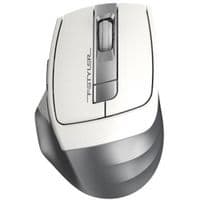 Миша бездротова A4Tech Fstyler FG35,  USB, колір сріблястий + білий