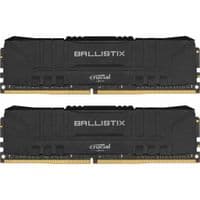 Память для ПК Micron Crucial DDR4 2666 32GB KIT (16GBx2) Ballistix Black