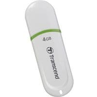 Флеш-накопичувач USB TRANSCEND USB Flash, JetFlash 330, 4GB, USB 2.0, White/Green