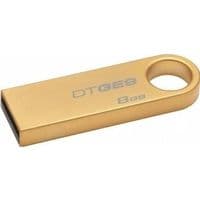 Флеш-накопичувач USB Kingston 8GB USB 2.0 DataTraveler GE9 (Gold Metal casing)