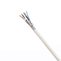 Кабель U/FTP, кат. 6А, LSZH, 500 м, белый, Panduit (PUFL6X04WH-HED), цена за 1м.