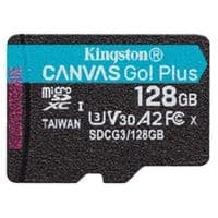 Карта памяти Kingston 128GB microSDXC C10 UHS-I U3 A2 R170/W90MB/s