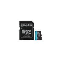 Карта памяти Kingston 128GB microSDXC C10 UHS-I U3 A2 R170/W90MB/s + SD адаптер