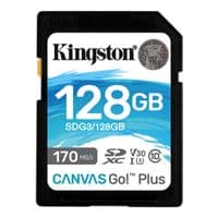 Карта памяти Kingston 128GB SDXC C10 UHS-I U3 R170/W90MB/s