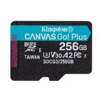 Карта памяти Kingston 256GB microSDXC C10 UHS-I U3 A2 R170/W90MB/s