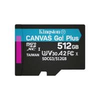 Карта памяти Kingston 512GB microSDXC C10 UHS-I U3 A2 R170/W90MB/s