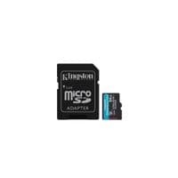 Карта памяти Kingston 64GB microSDXC C10 UHS-I U3 A2 R170/W70MB/s + SD адаптер