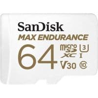 Карта памяти SanDisk 64GB microSDXC C10 UHS-I U3 R100/W40MB/s Max Endurance