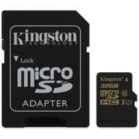 Карта памяти Kingston 32GB microSDHC Class 10 (SDCA10/32GB)